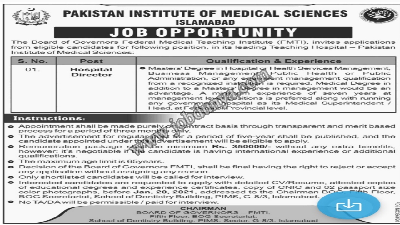 Pakistan Institute of Medical