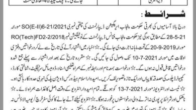 %Latest govt jobs Irrigation Department Govt of the Punjab