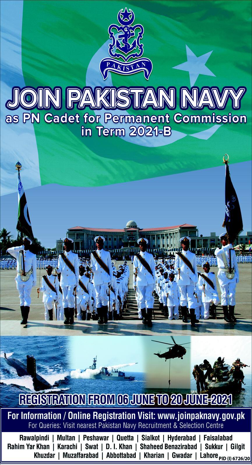 Latest govt jobs Pakistan Navy