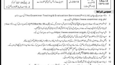 Latest govt jobs Forest Department of Khyber Pakhtunkhwa