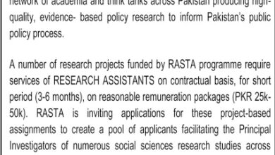 Latest govt jobs Pakistan Institute of Development Economics
