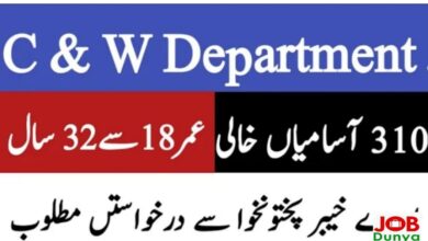 Job today Communication and Works Department