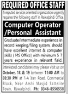 Latest govt jobs Private Organization