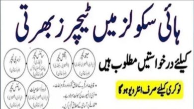 Latest govt jobs District Public School