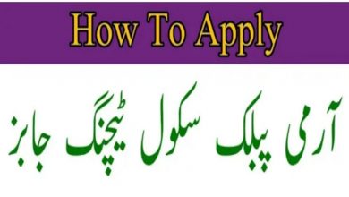 Army Public School Teaching Jobs 2021