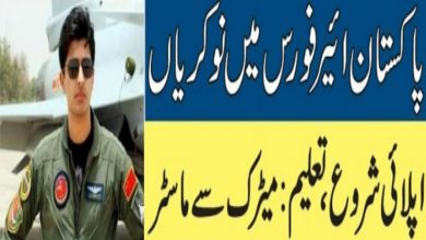 Pakistan Air Force Jobs 2021