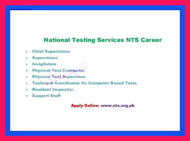 www.nts.org.pk jobs 2021