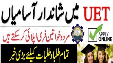 Govt jobs University of Engineering and Technology