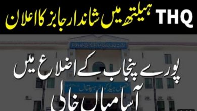 Health Department Punjab THQ Hospital Jobs 2022 via NTS