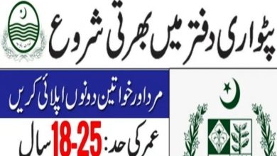 Revenue Department Punjab Jobs 2021 – Patwari Career