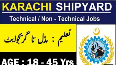Karachi shipyard and engineering works jobs 2021