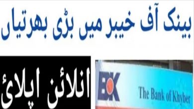 Bank of Khyber BOK Jobs 2022 Online Application www.bok.com.pk