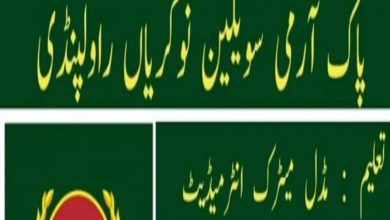 Station Workshop EME Chaklala Rawalpindi Jobs 2021