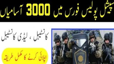 Special Police Force SPF Jobs 2022 Application Form via PTS