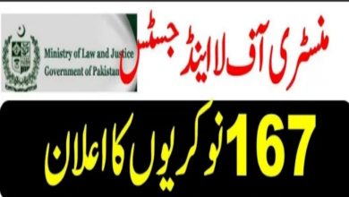 Ministry of Law and Justice jobs