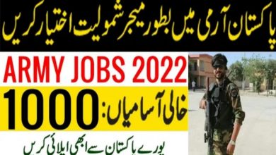 Join Pak Army as Captain Jobs 2022 through Direct Short Service Commission
