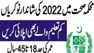 Specialized Healthcare & Medical Education Department Balochistan Jobs 2022