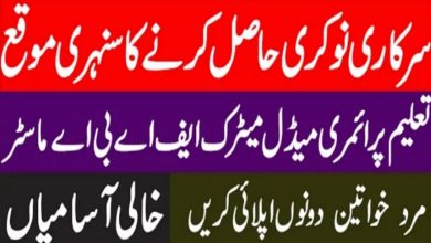 Lahore Cantonment Board LCB Jobs 2022