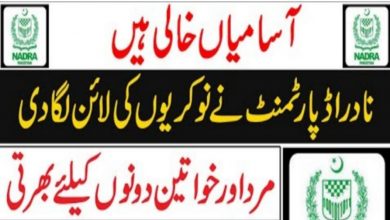 National Database & Registration Authority NADRA Jobs 2022