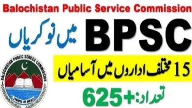 BPSC Educators Jobs 2022 in Secondary Education Department Balochistan