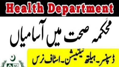 District Health Department Swat Jobs 2022