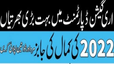 Irrigation Department Punjab Jobs 2022 Application Form