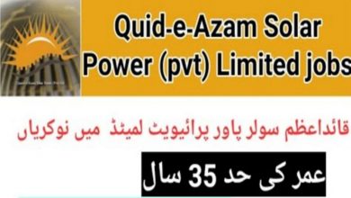 Quaid e Azam Solar Power Limited Jobs 2022 – www.jobs.gov.pk