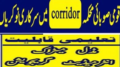 Inter Provincial Corridor Project Jobs in Gilgit Baltistan