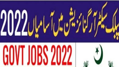 Public Sector Department KPK Jobs 2022 PO Box 290 GPO Peshawar