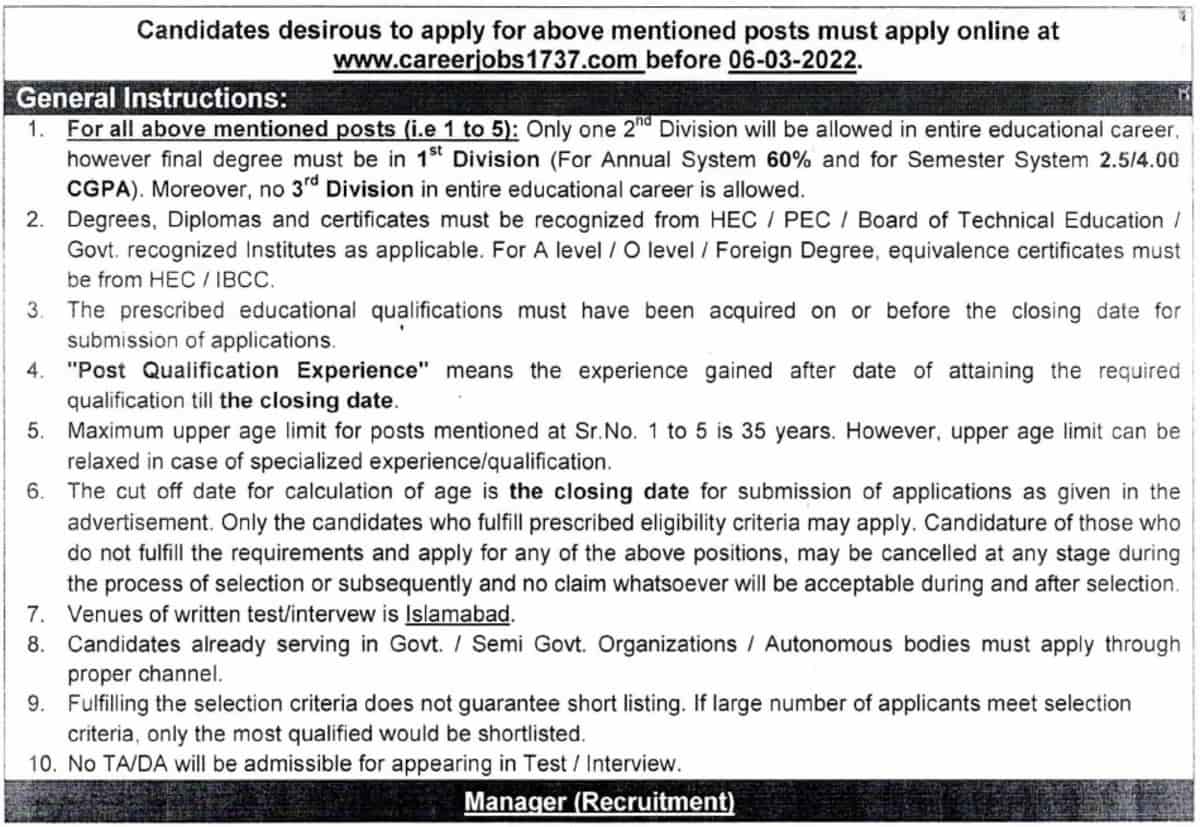 Today Jobs in Pakistan Atomic Energy Apply at www.careerjobs1737.com