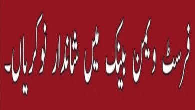 First Women Bank Limited FWBL Jobs 2022 – www.fwbl.com.pk