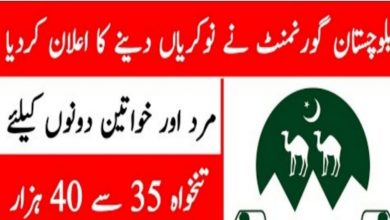 Directorate of Sports Balochistan Jobs 2022
