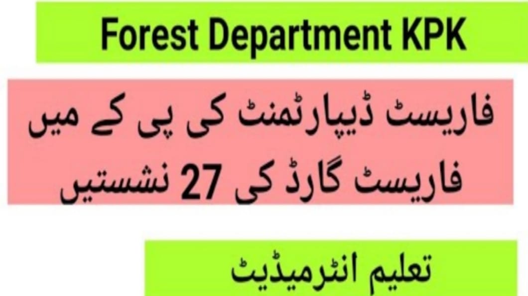 Forest Department Kaghan Forest Division Jaba Jobs 2022
