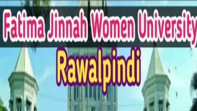 Fatima Jinnah Women University Rawalpindi Jobs 2022 FJWU