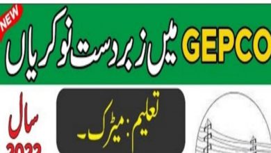 Gujranwala Electric Power Company GEPCO Job
