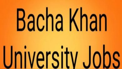 Bacha Khan University Charsadda Jobs 2022 Application Form