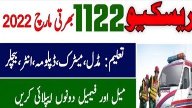 Join Rescue 1122 Sindh Jobs 2022 Sindh Emergency Rescue Services