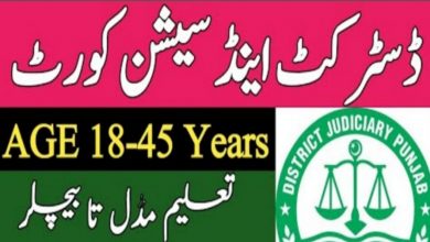 Jobs in Buner District and Session Courts Latest
