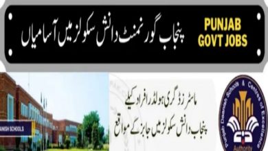 Centers of Excellence Schools Girls Hafizabad Jobs 2022
