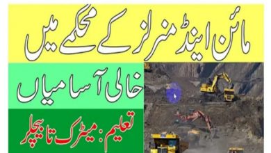 Mines and Minerals Department KPK Jobs 2022 Online Form at ETEA