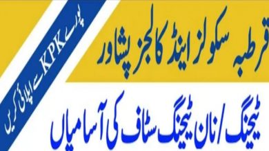 OPF Public School Peshawar Jobs 2022