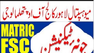 Jinnah Hospital Lahore Jobs 2022 for Punjab Residents