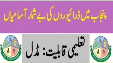 Drivers Jobs in Special Education Department Punjab (83 Positions)