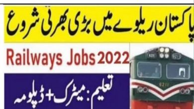 Ministry of Railways Jobs 2022 PRFTC Download Form Pakrail.gov.pk