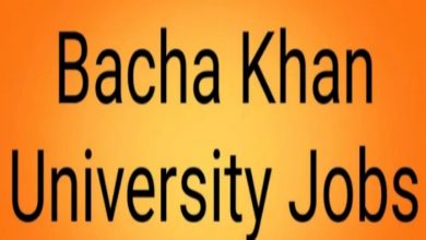 Bacha Khan University Charsadda Jobs 2022 Download Application Form