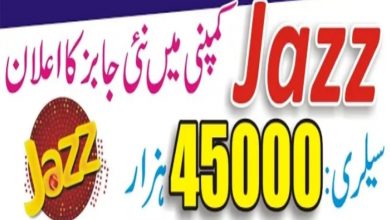 Jazz Pakistan Jobs 2022 Mobilink Career Advertisement Fill Online Form