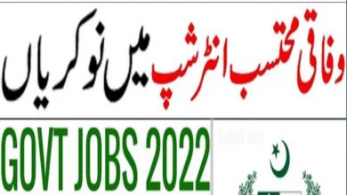 Wafaqi Mohtasib – Federal Ombudsman Internships 2022 Download Form