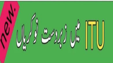 Information Technology University ITU Lahore Jobs 2022 Online Form