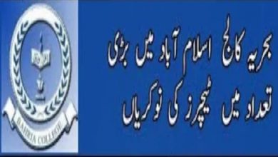 Bahria College E-8 Campus Islamabad Jobs 2022