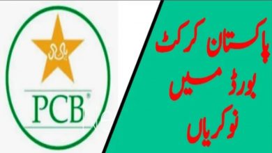 Pakistan Cricket Board PCB Jobs 2022 Latest Advertisement